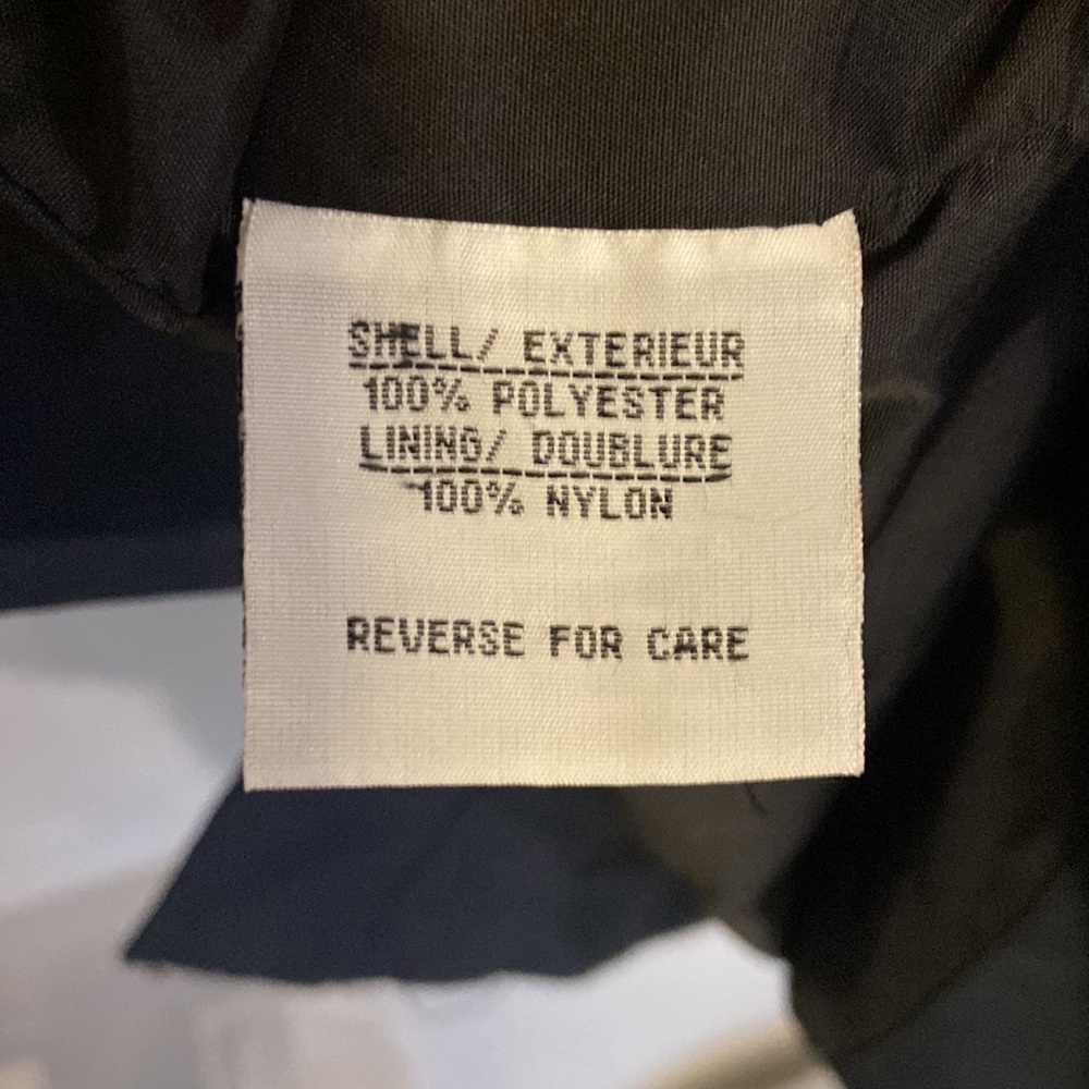 I Spiewak & Sons Womens SZ Med Utility/Rain Jacket w/hood Navy, EC, Durable! - Picture 7 of 17